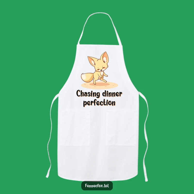 Funny Fennec Fox Tail Apron: Cook with Smiles in this Desert Animal Design