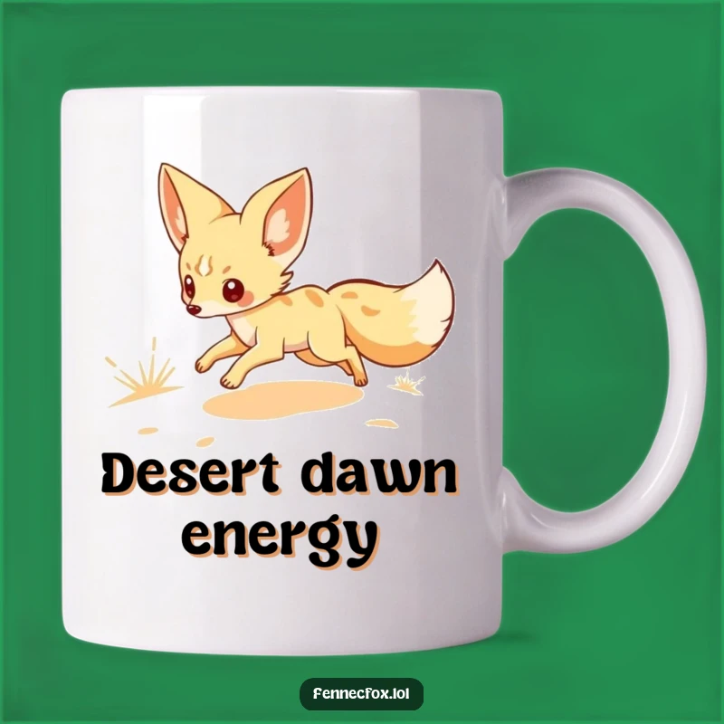 Funny Fennec Fox Mug - Desert Adventure & Funny Gift Idea