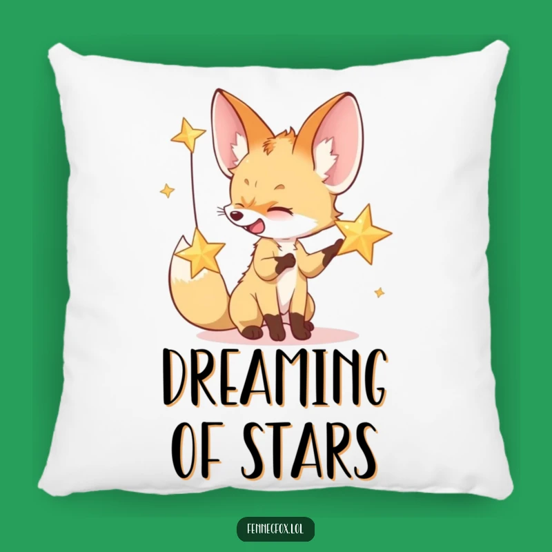 Funny Fennec Fox Pillow: Magical Comfort & Perfect Gift