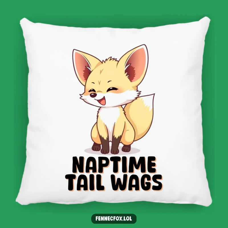 Soft Funny Fennec Fox Tail Wagging Pillow - Cuddle Up with this Hilarious & Cute Companion
