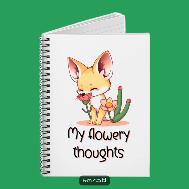 Funny Fennec Fox Notebook: Desert Discoveries Edition, Perfect Funny Gift