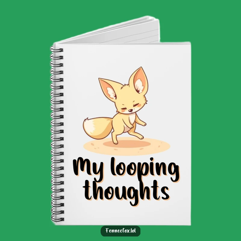 Funny Fennec Fox Tail Notebook: Jot Down Ideas with this Hilarious Desert Pal