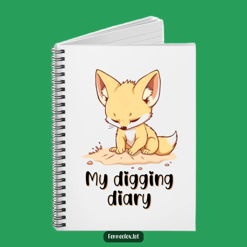 Funny Fennec Fox Notebook: Desert Journal, Perfect Animal Lover Gift