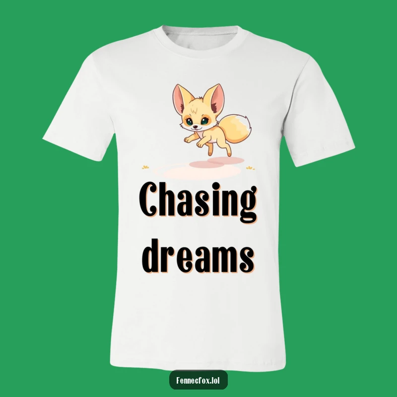 Funny Fennec Fox Mirage Pounce T-Shirt: Hilarious Desert Adventure Tee!