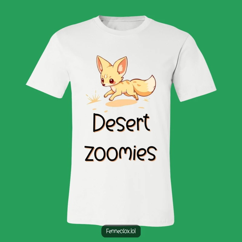 Funny Fennec Fox T-Shirt - Desert Wanderer & Funny Style