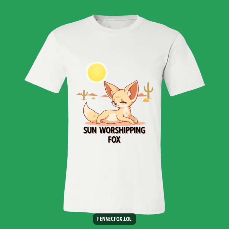 Funny Fennec Fox T-Shirt: Humorous Desert Dweller Tee, Ideal Funny Gift